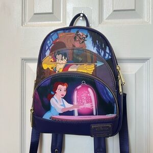 Disney Beauty and the Beast Loungefly Backpack